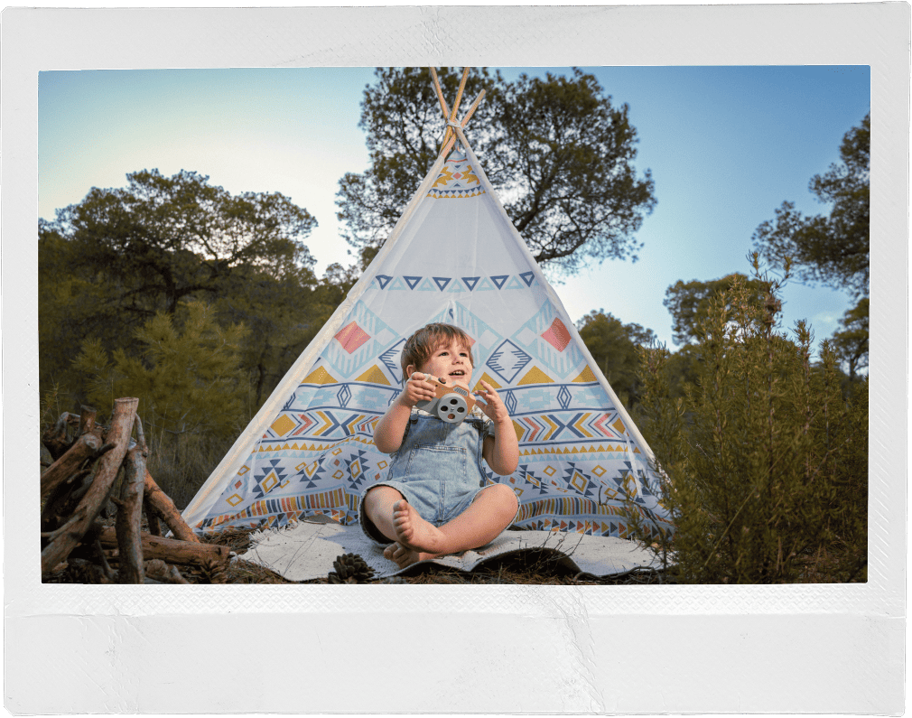 fotografía infantil en exterior en alhama de murcia